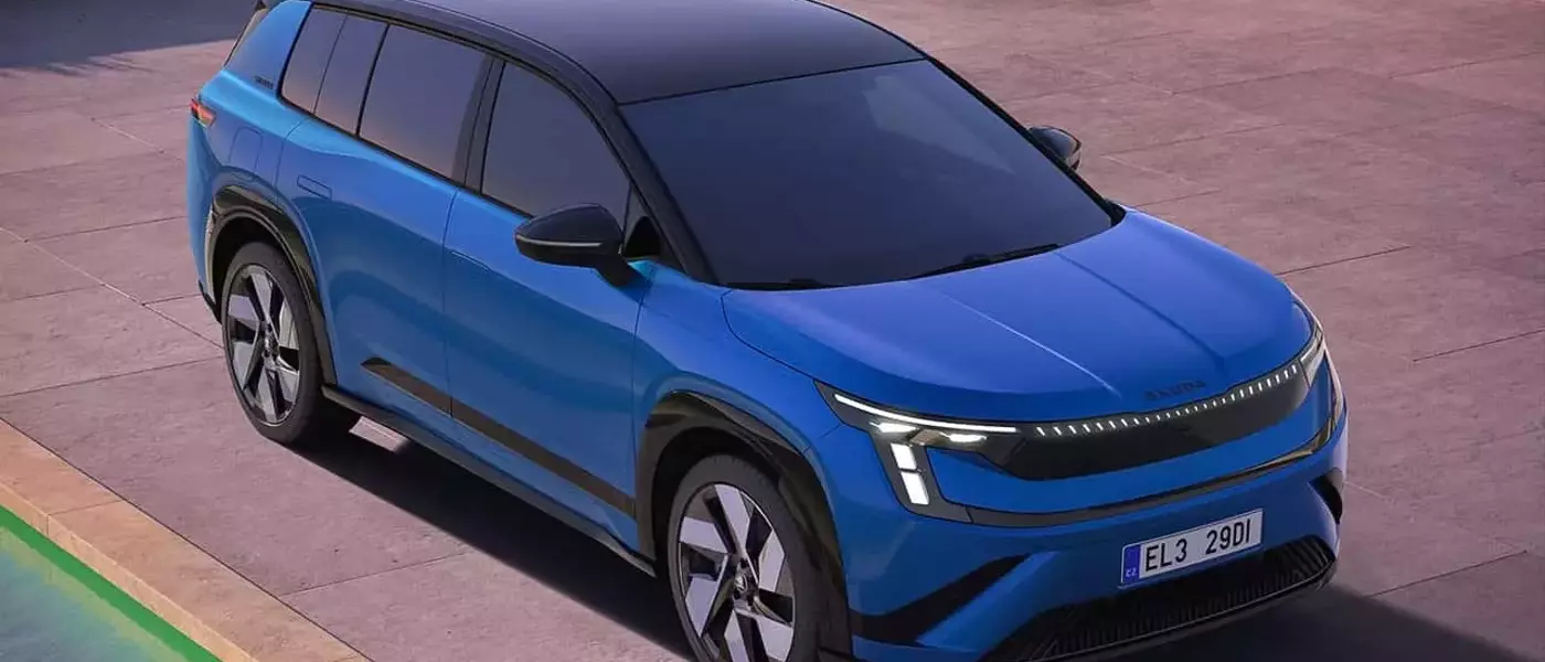 Skoda Unveils New Flagship Electric SUV: The Peaq