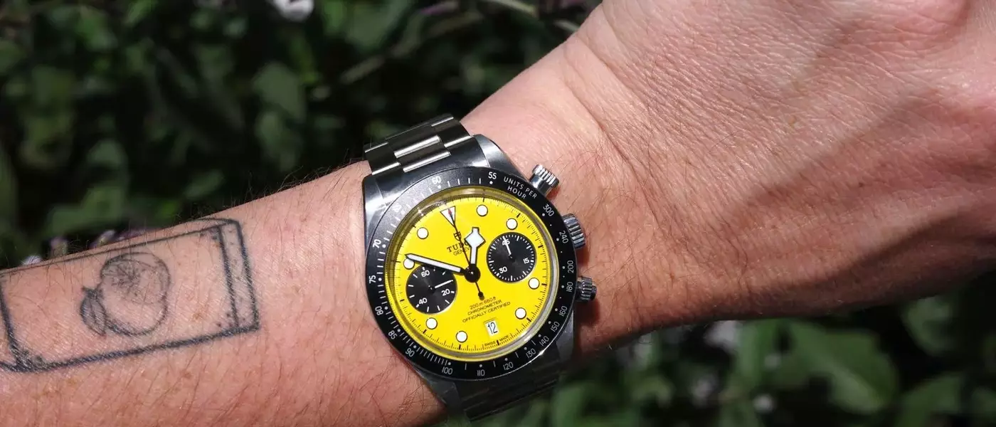 Tudor's New Black Bay Chrono 'Bumblebee': A Vibrant Summer Statement