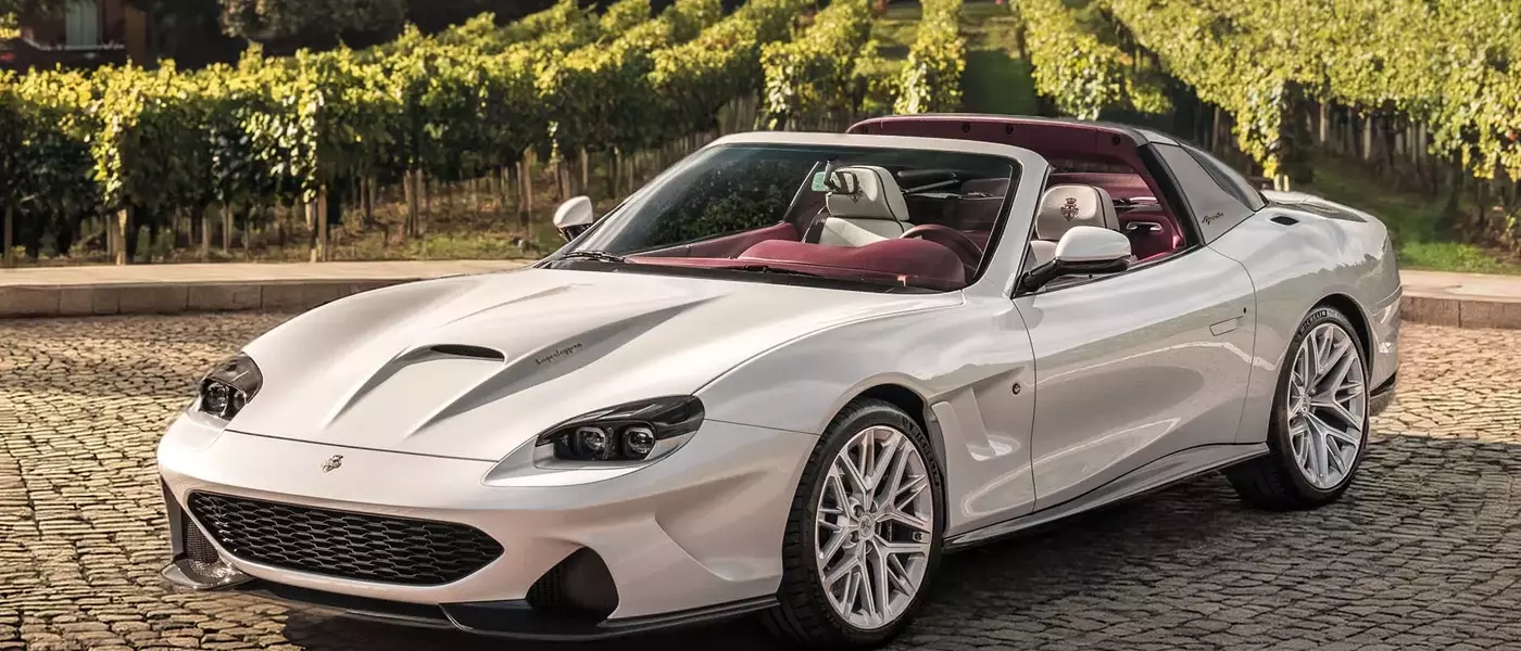 Touring Superleggera Debuts Veloce12 Aperta, a Targa-Top Masterpiece