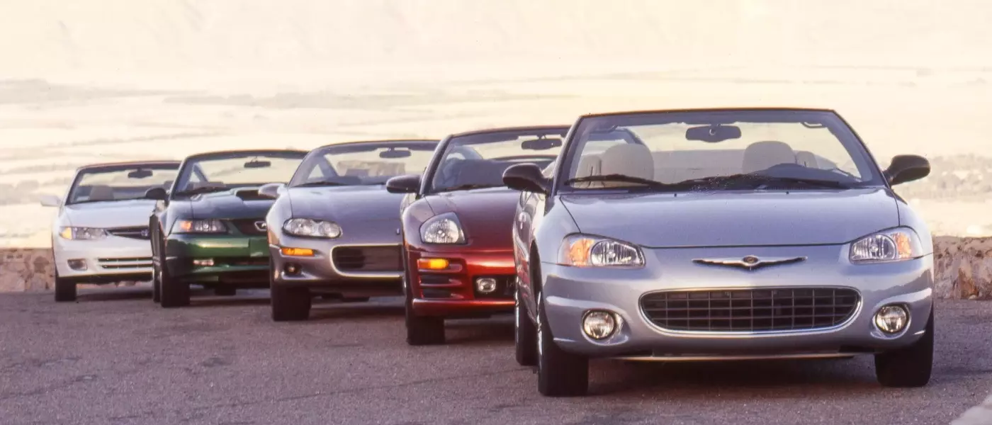 2001 Four-Seat Convertible Comparison
