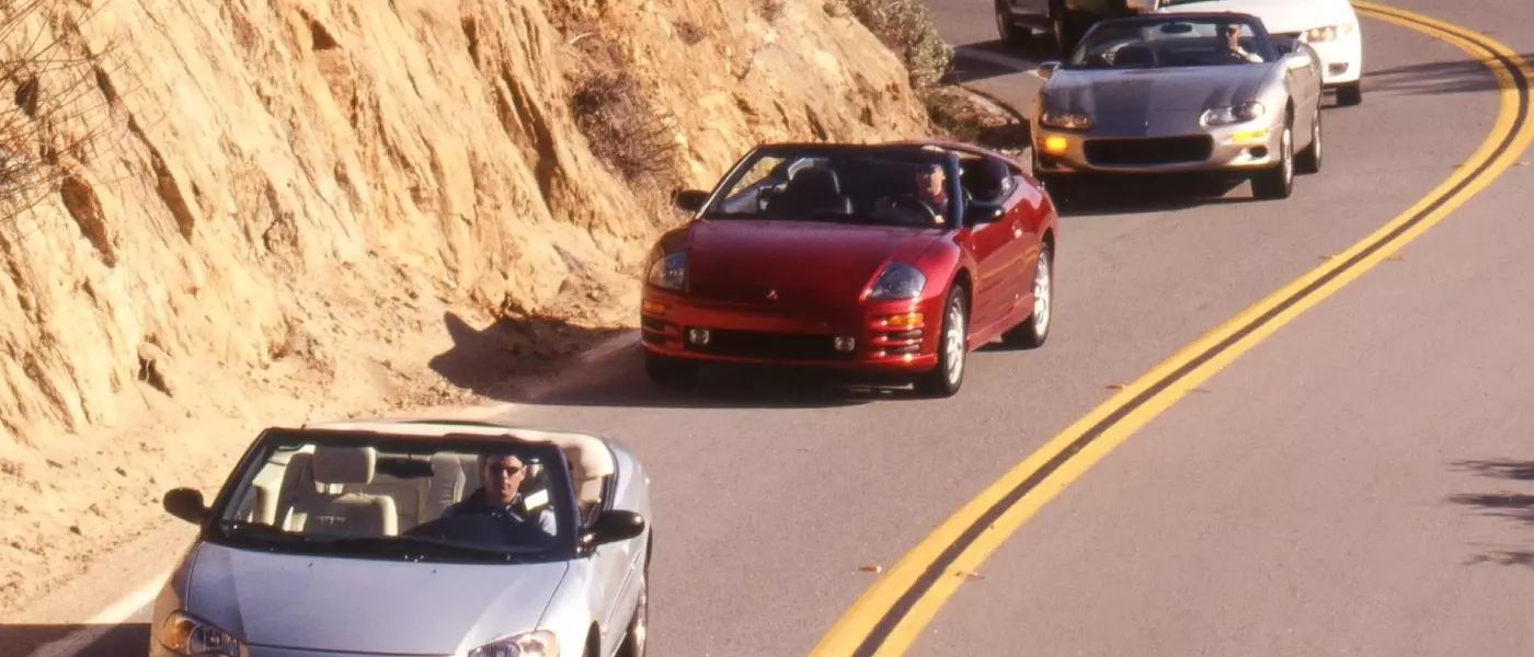 2001 Four-Seat Convertible Comparison Test: A Retrospective