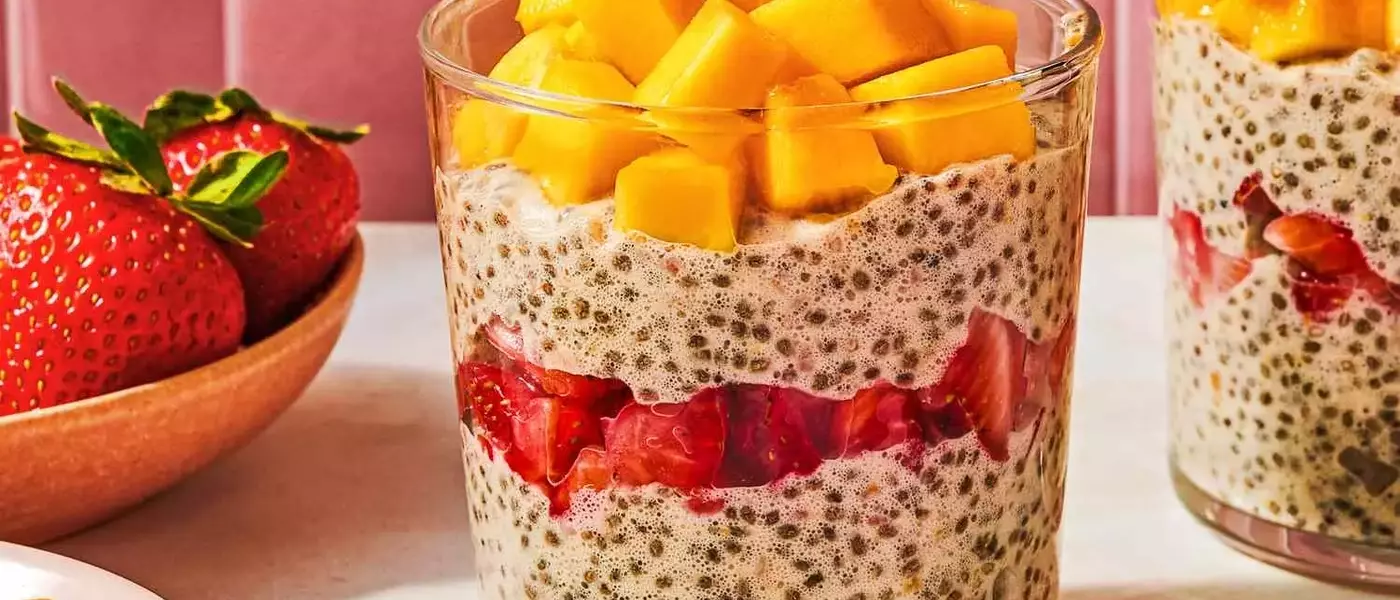 Nourishing Mango-Strawberry Chia Pudding: A Delicious Path to Wellness