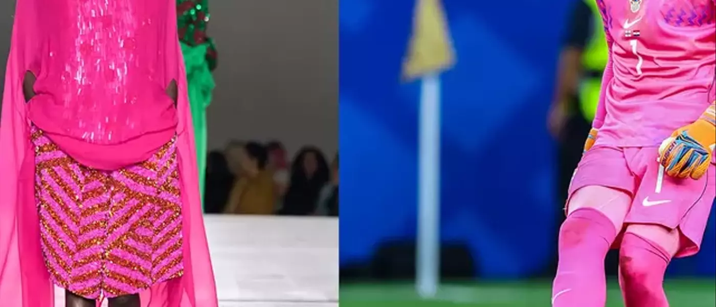 The Rise of Pink: How Fuchsia Dominates Football Pitches and Fashion Runways