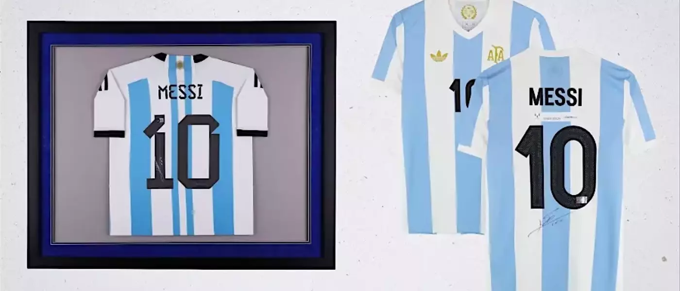 Exclusive Collection of Signed Lionel Messi Merchandise Unveiled as Argentina Advances in World Cup