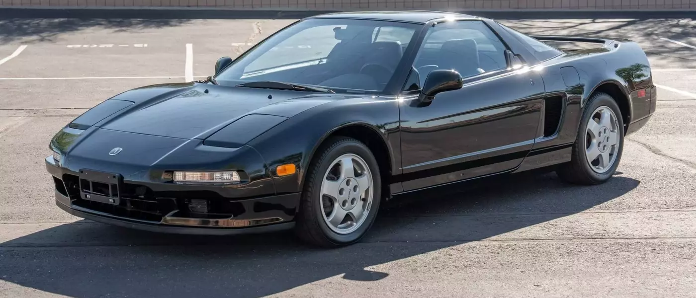 Rare 1991 Acura NSX 5-Speed in Berlina Black with Low Mileage Hits Auction