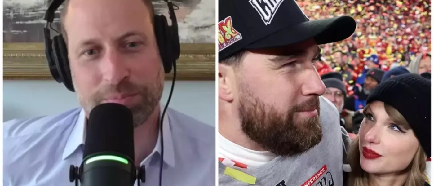 Prince William's Unexpected Appearance on 'New Heights' Podcast, Discussing Taylor Swift and Travis Kelce's Wedding