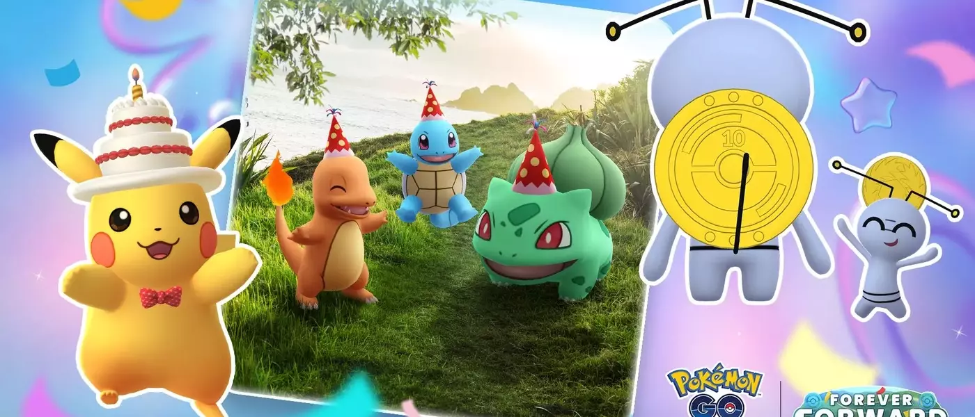 Pokemon Go Celebrates 10th Anniversary with Special Event