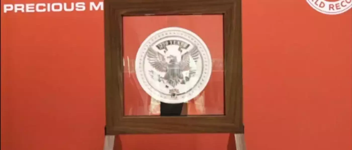 Texas Precious Metals Unveils World's Heaviest Silver Coin for America's 250th Anniversary