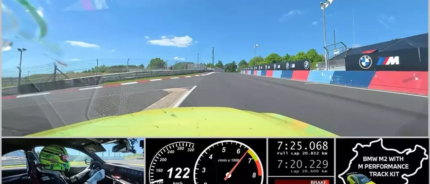 BMW M2 Sets New Nürburgring Lap Record with M Performance Track Kit
