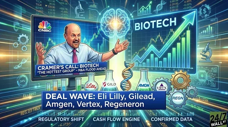 Biotech Sector Poised for Acquisition Surge, According to Jim Cramer