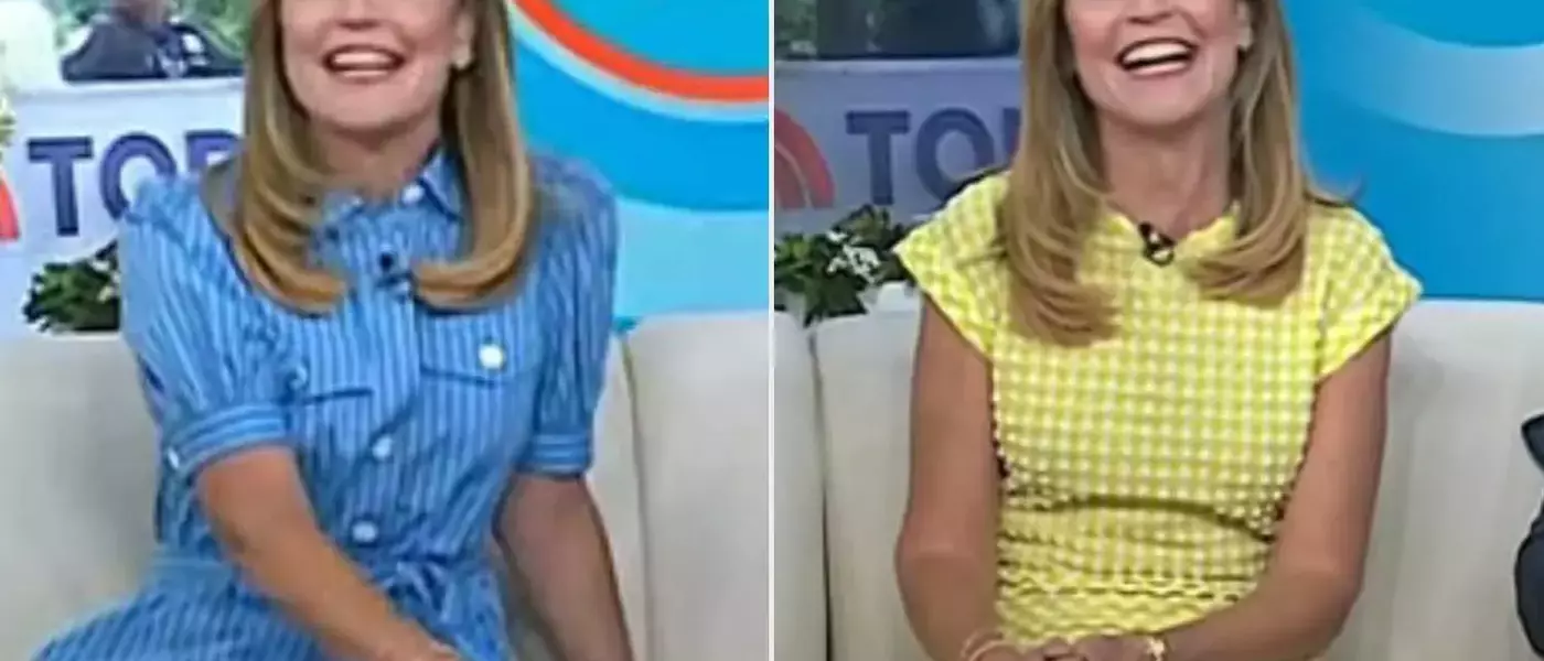 Spontaneous Wardrobe Change on 'Today' Show: Savannah Guthrie Joins Yellow Theme