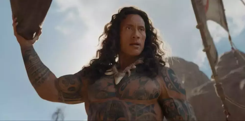 Dwayne Johnson's Maui Wig in 'Moana' Generates Widespread Laughter and Discussion