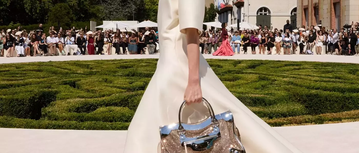 Balenciaga City Bag Receives Dazzling Couture Makeover with Shimmering Crystals