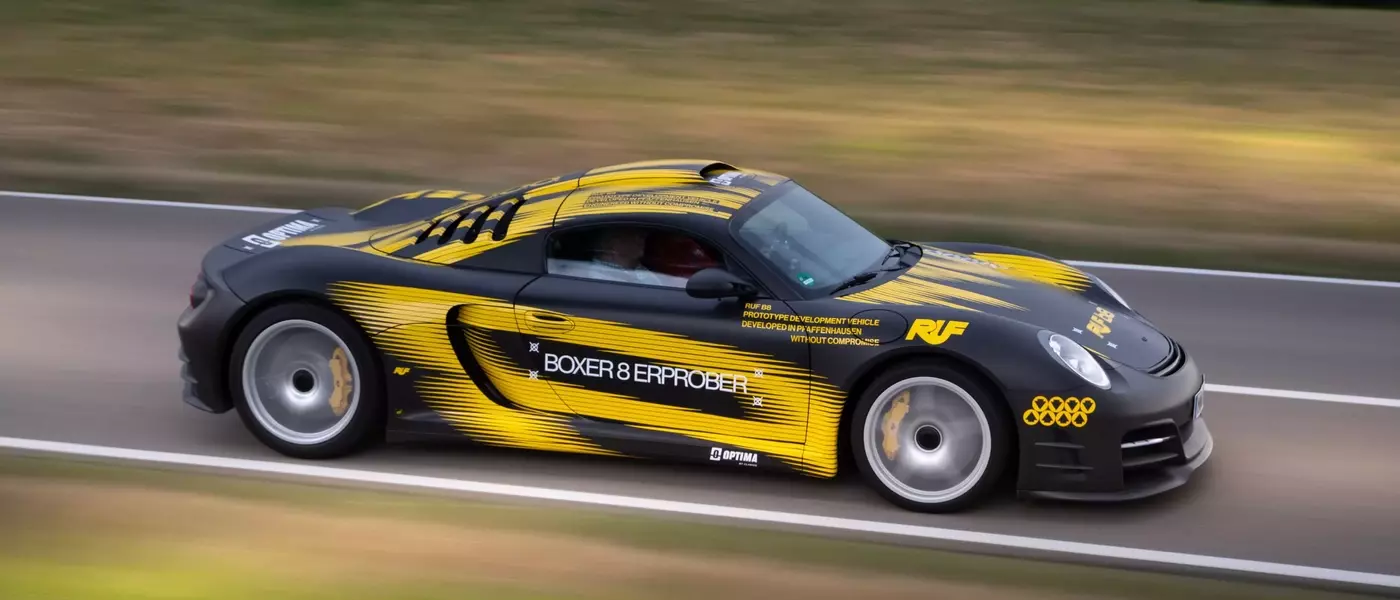 Ruf Unveils New Flat-Eight Engine at Goodwood Festival of Speed