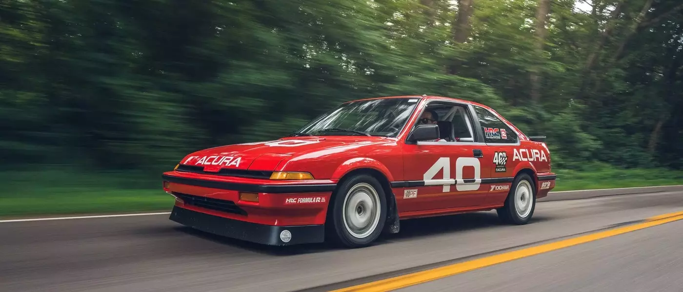 Acura Celebrates 40 Years with the Integra 40 Racer Tribute