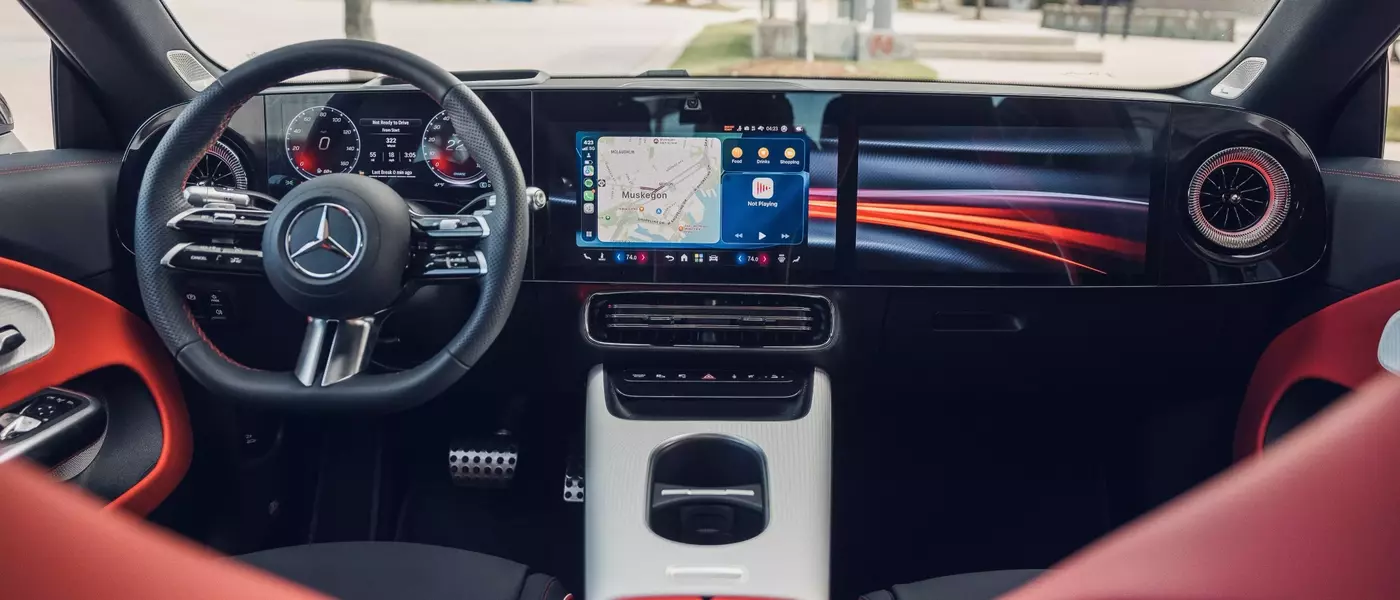 A Glimpse Inside the 2026 Mercedes-Benz CLA250+ Interior