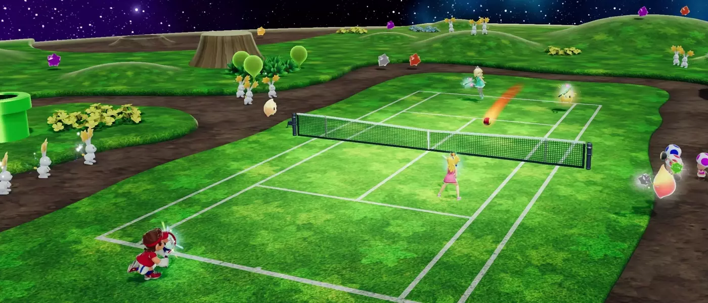 Mario Tennis Fever Receives Super Mario Galaxy-Themed Update and New Features