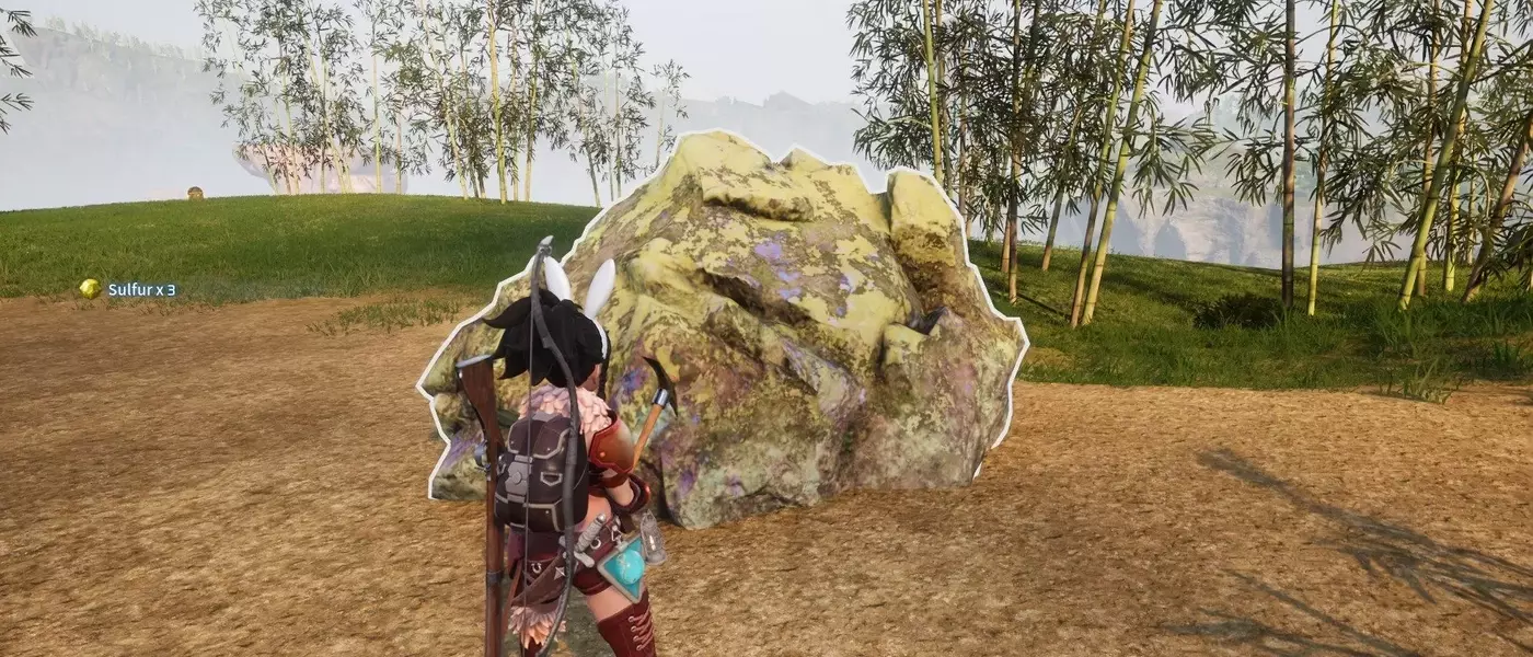 Discovering Sulfur Deposits in Palworld