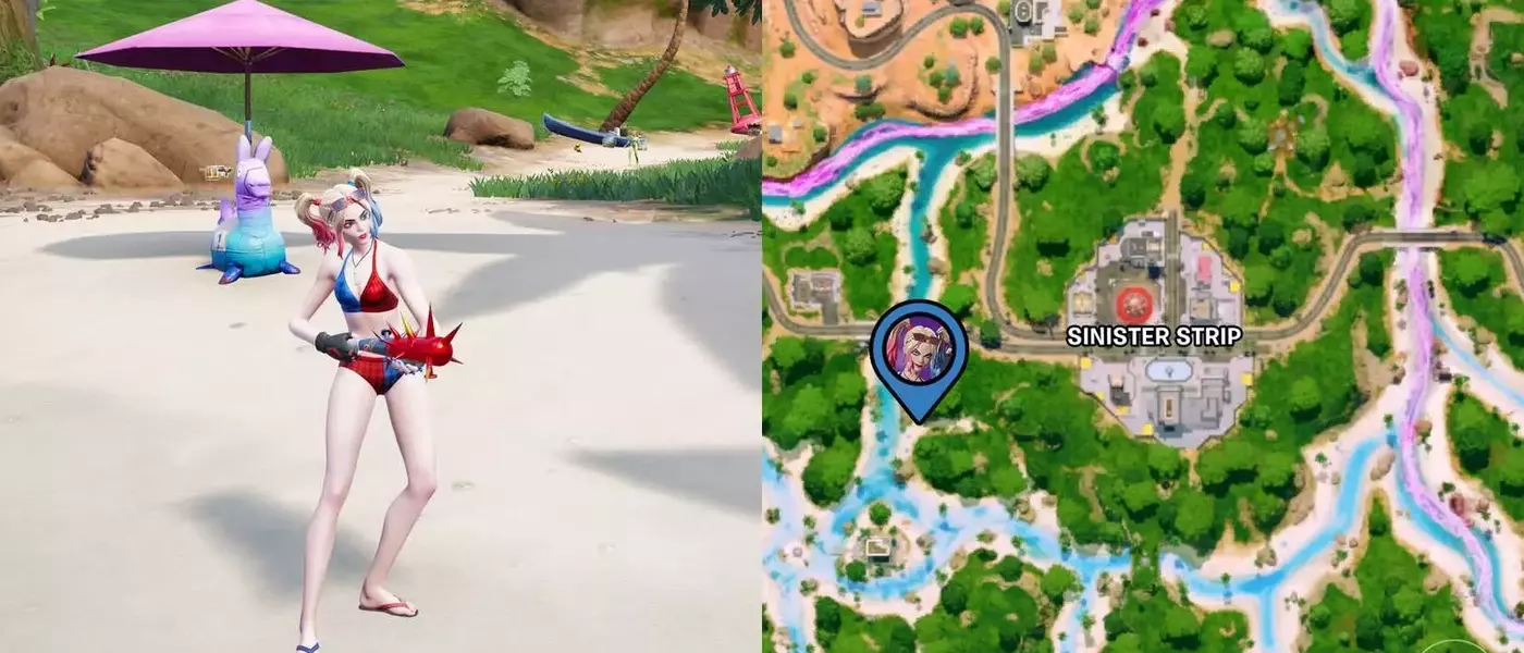 Discovering Harley Quinn in Fortnite Chapter 7 Season 3