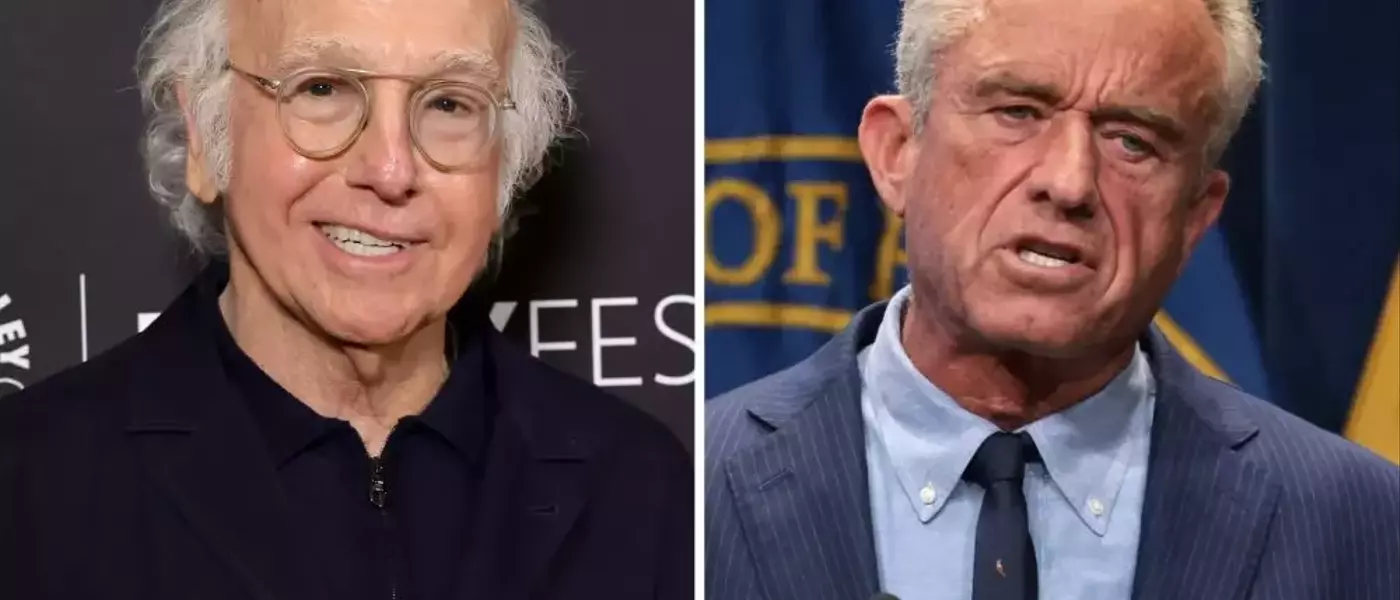 Larry David's New HBO Series Reignites Feud with RFK Jr., Reunites 'Curb' Cast Minus Cheryl Hines