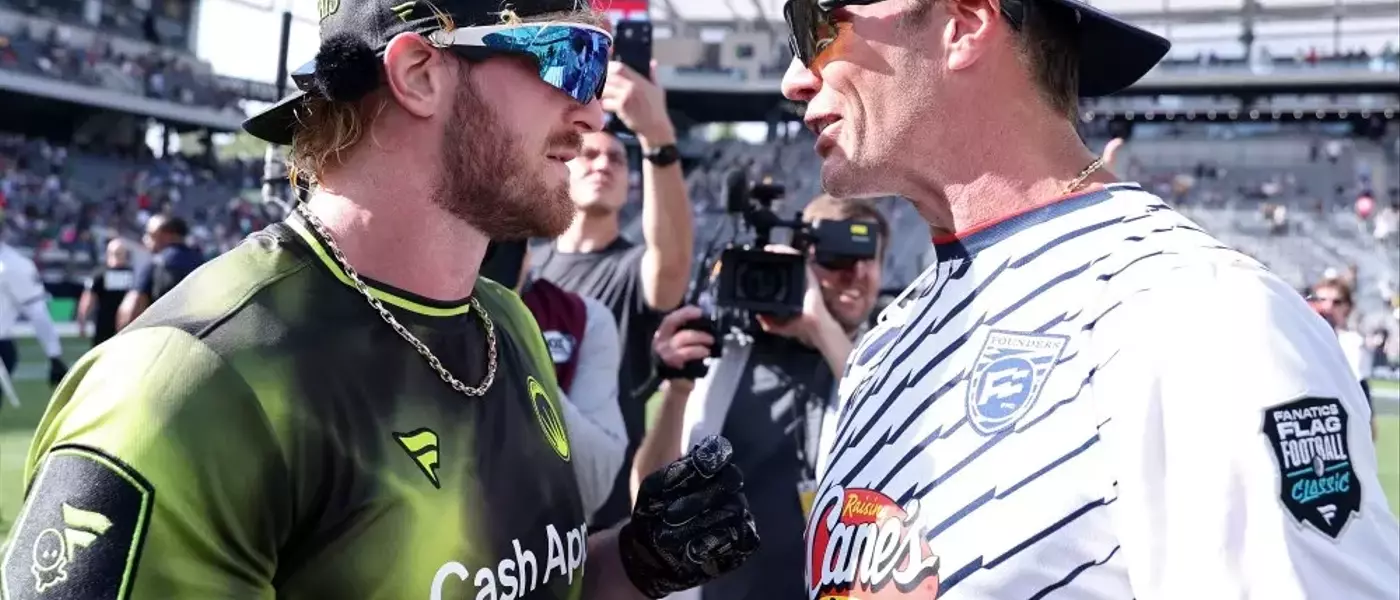 Tom Brady and Logan Paul's Public Confrontation Ignites Speculation of Staged Feud