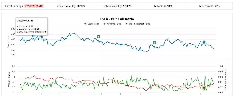 Expert Predicts Tesla Stock Decline, Options Market Reacts with Massive Bet