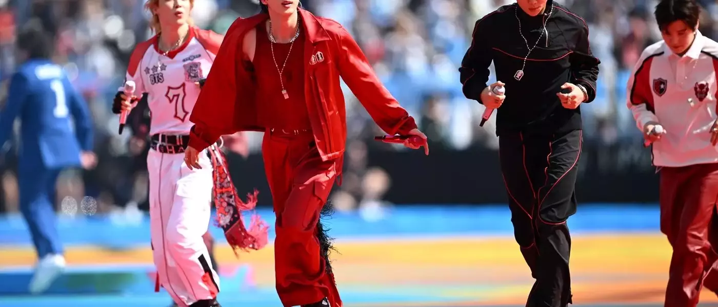 Independent London Designers Shine at World Cup Halftime Show, Dressing BTS Members