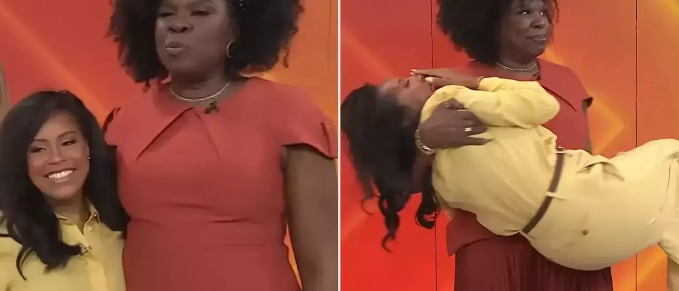 Leslie Jones' Playful Antics on 'Today' Show Highlight Height Difference with Sheinelle Jones