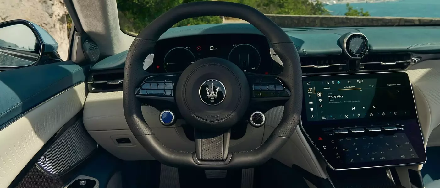2027 Maserati GranCabrio Folgore Interior Overview