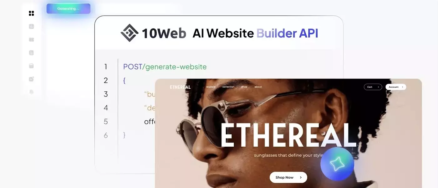Build a Professional Website Faster with 10Web AI