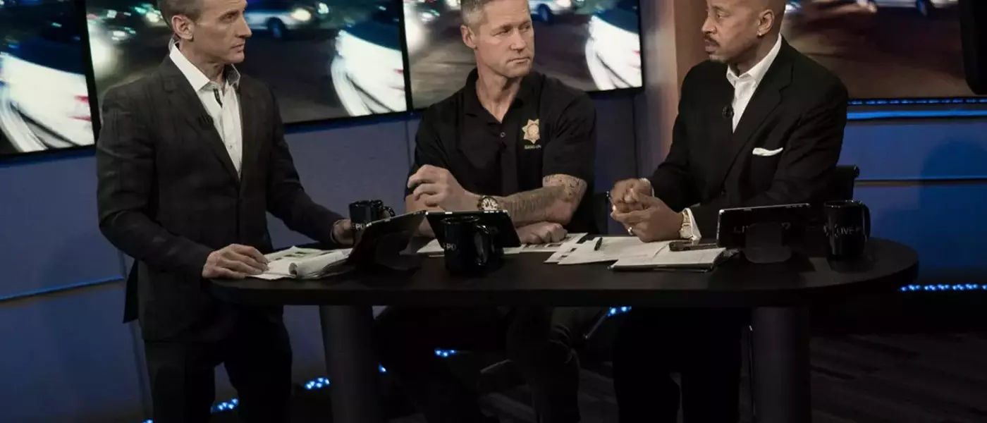 Tom Morris Jr. Reunites with Dan Abrams and Sean Larkin on 'On Patrol: Live'