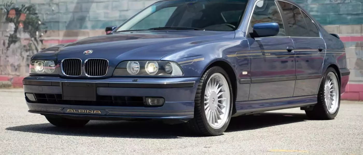 Rare 1998 Alpina B10 V8 Sedan with 75,000 Miles Heads to Auction