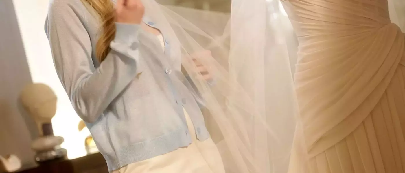 Emma Roberts' Custom Wedding Gown and Archival After-Party Dress