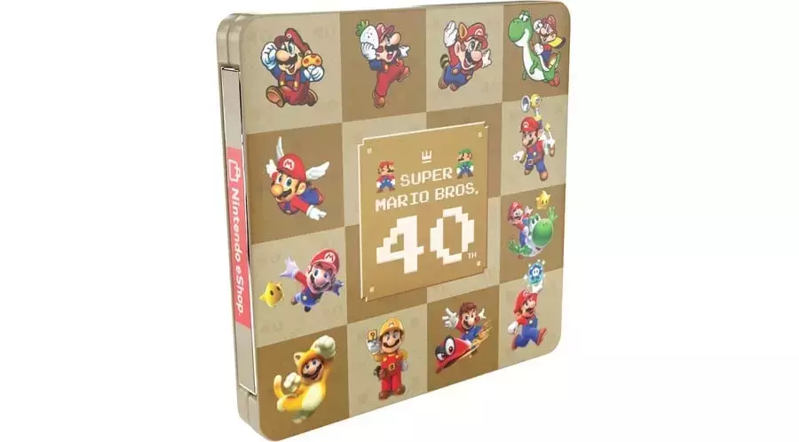 Super Mario 40th Anniversary Collectible Gift Card Released