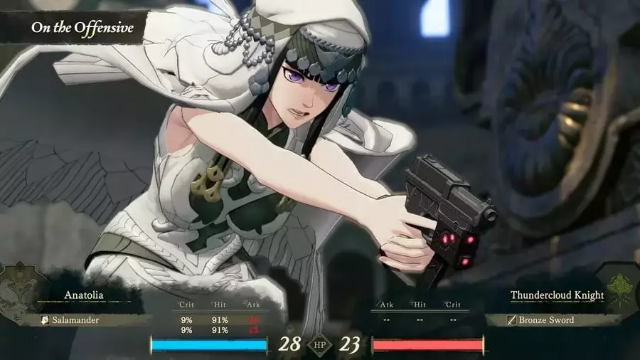 Firepower in Fire Emblem: Fortune's Weave