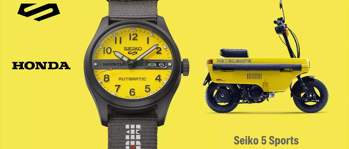 Seiko's Latest Collaboration: A Nod to Honda's Iconic Motocompo