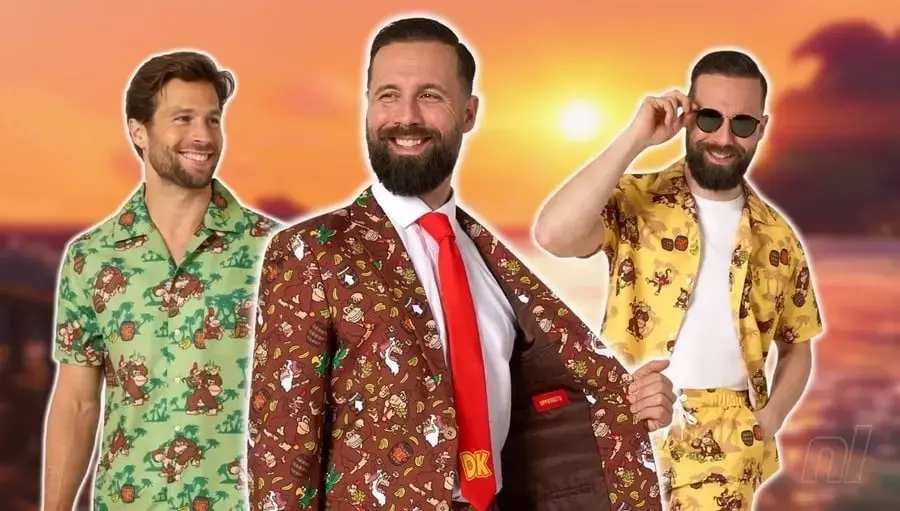 Nintendo and OppoSuits Unveil New Donkey Kong Apparel Collection