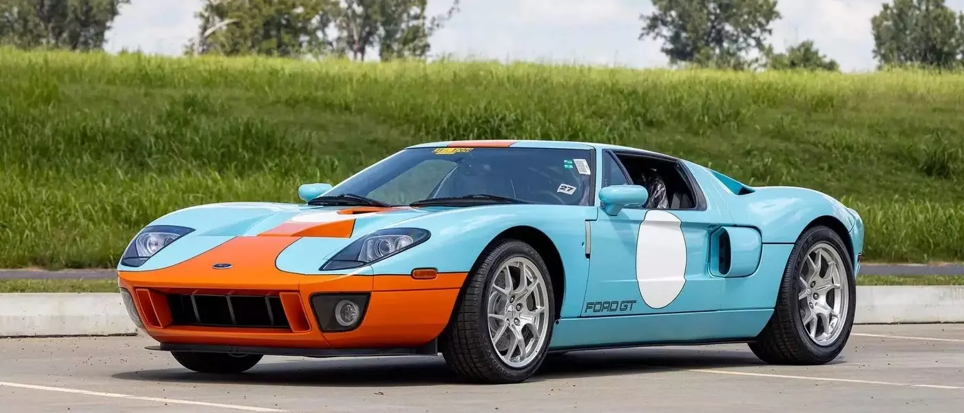 Ultra-Low Mileage 2006 Ford GT Heritage Edition Smashes Auction Records, Selling for $2.1 Million