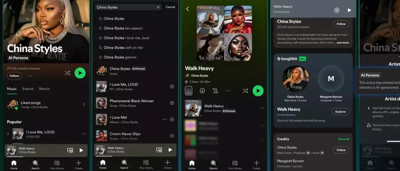 Spotify's New 'AI Persona' Label Targets Synthetic Artists