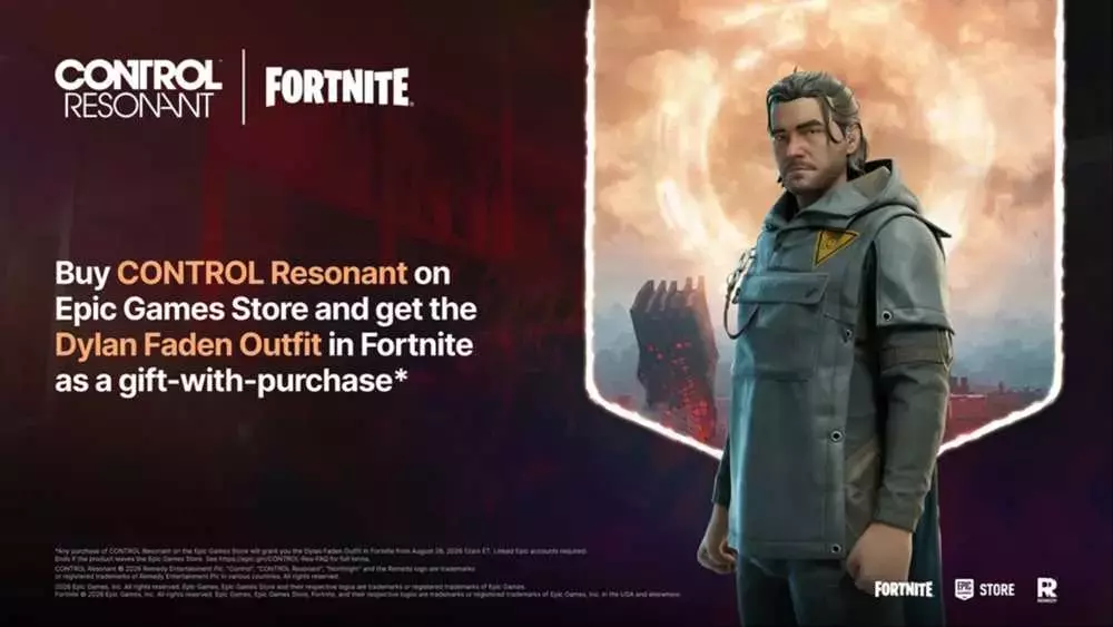 Control Resonant Sequel Launch and Fortnite Crossover Revealed