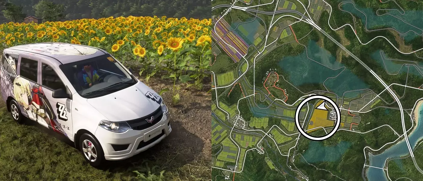 Forza Horizon 6: Unlocking the #SunnySnap Challenge at Hokuryu Sunflower Farm
