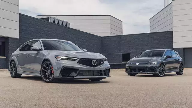 Acura Integra Type S vs. Volkswagen Golf R: Manual Thrills vs. Automatic Speed