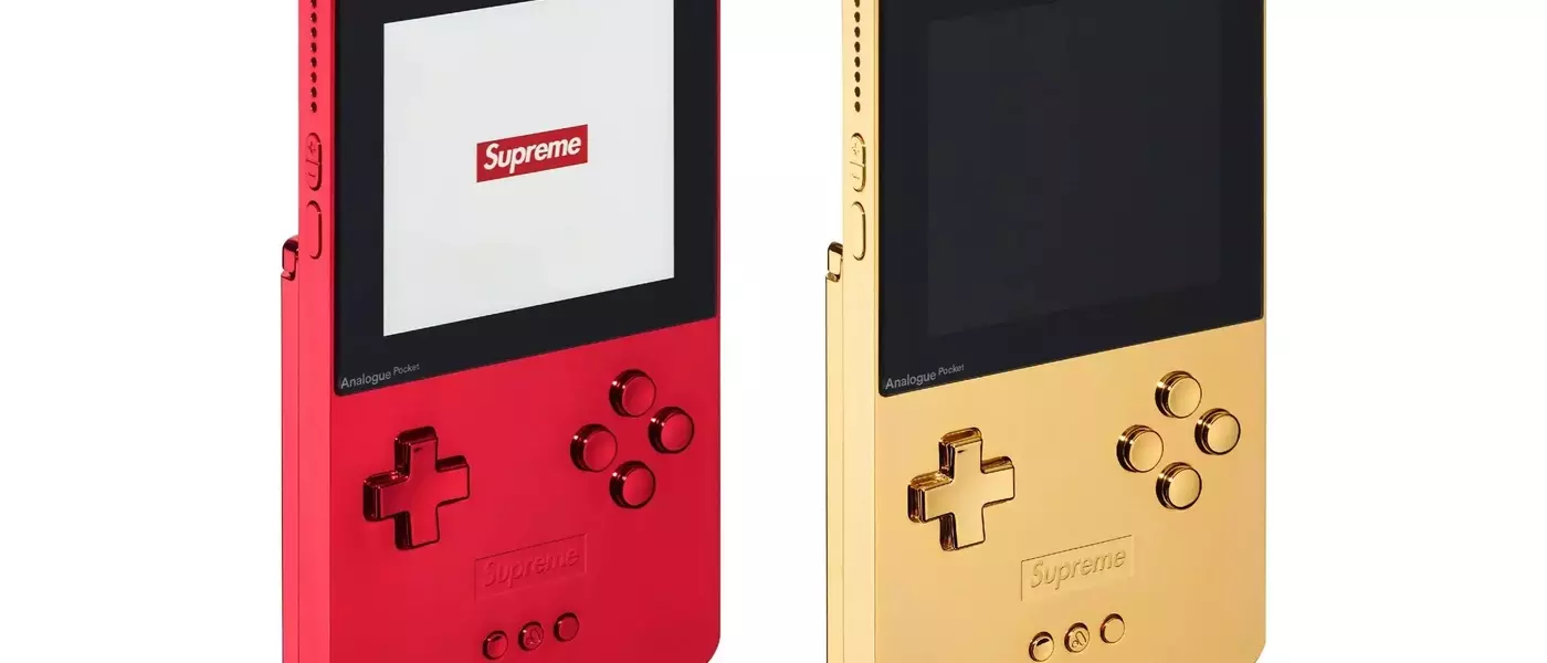Supreme Collaborates with Analogue on Exclusive Pocket Handhelds