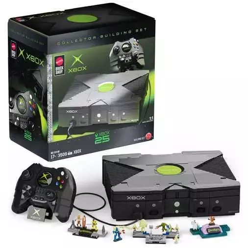 Mattel Brick Shop Unveils Highly Anticipated Original Xbox Building Toy Kit