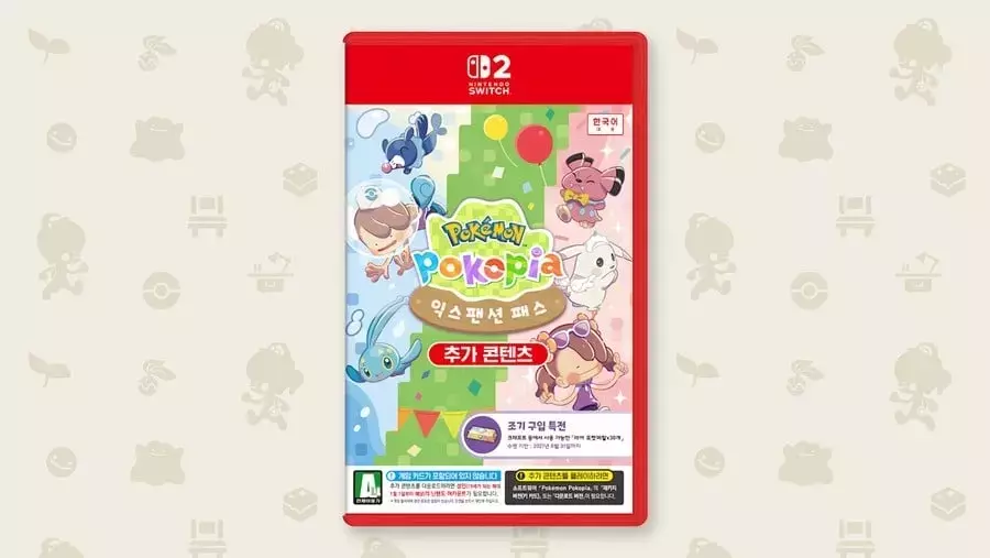 Pokémon Pokopia Expansion Pass Now Available in a Physical Boxed Version in Korea