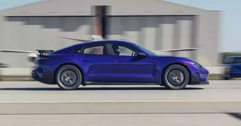 Porsche Taycan Turbo GT's Blazing Speed Test
