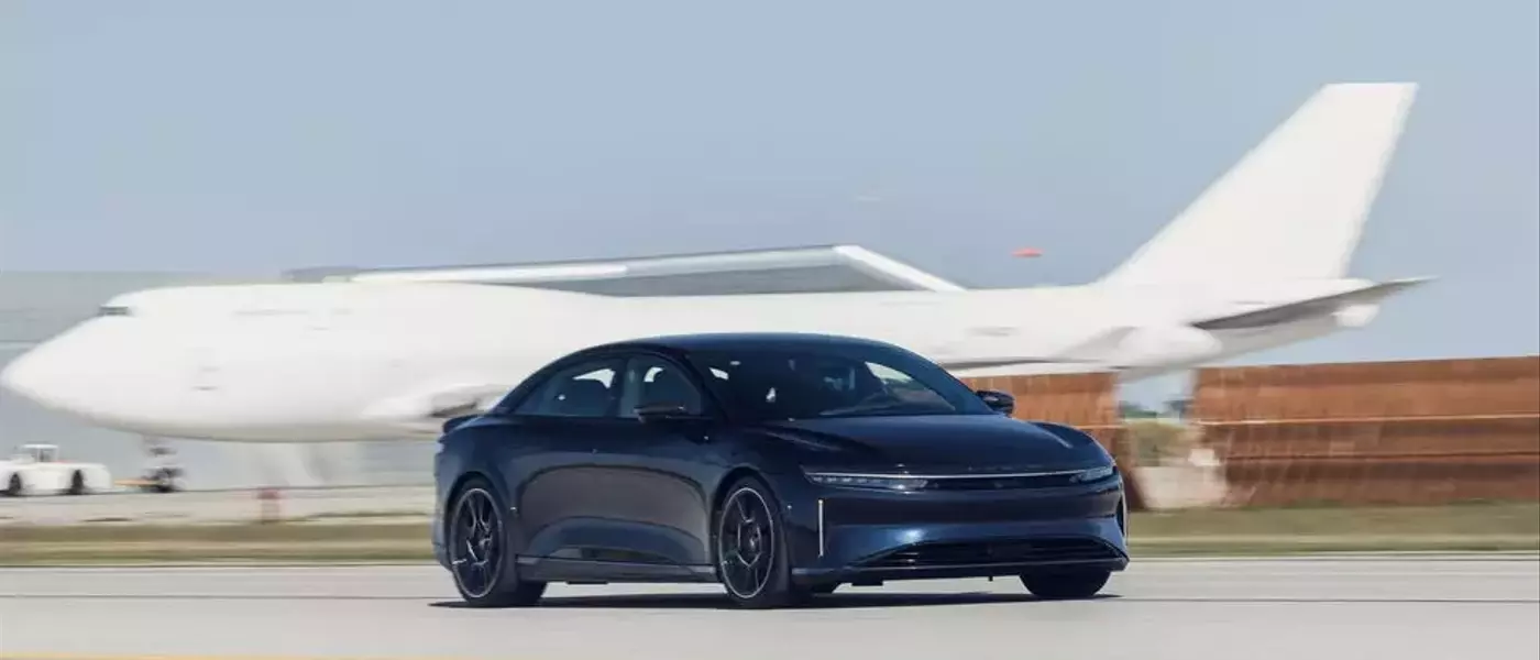 Lucid Air Sapphire Dominates 0-150-0 MPH Test