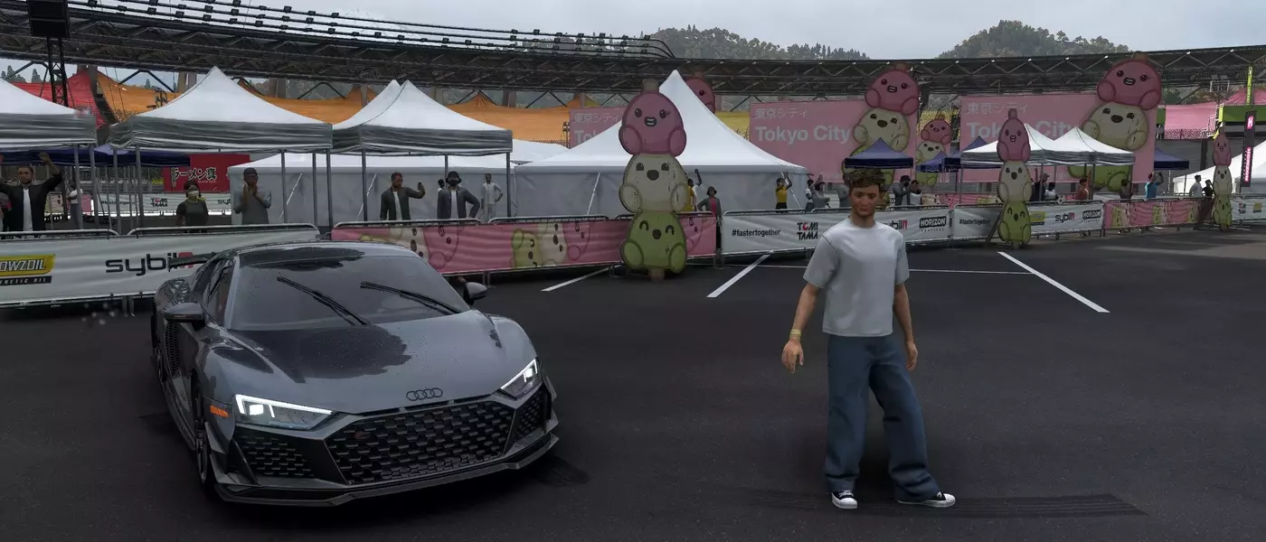 Forza Horizon 6: Unlocking the Dango Outfit in Mascot City's Tokyo City Dango Area