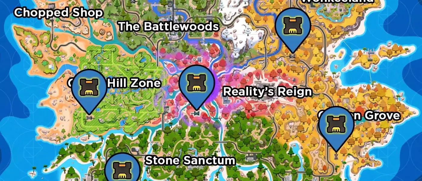Fortnite Chapter 7 Season 4: Console Locations and Match Overrides Guide
