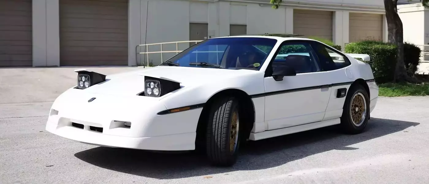 Rare 1988 Pontiac Fiero GT with Low Mileage Heads to Auction